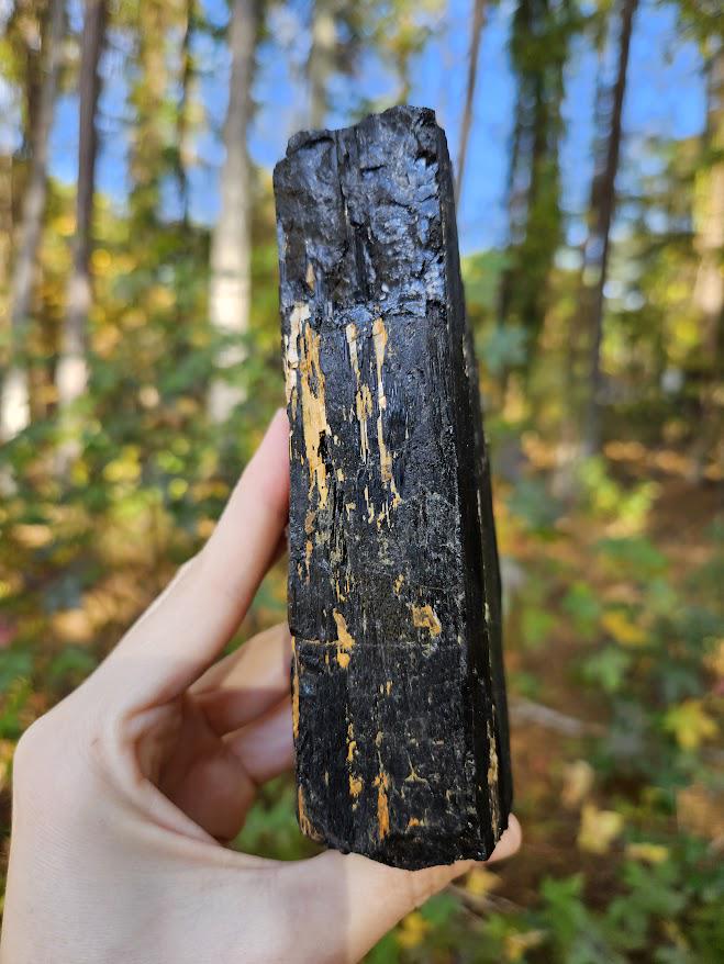 Large Black Tourmaline Crystal - Brazil, Grounding Crystals - Image 9