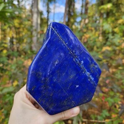 Quality Lapis Lazuli Freeform: Polished Lapis Stone from Afghanistan, Intuition