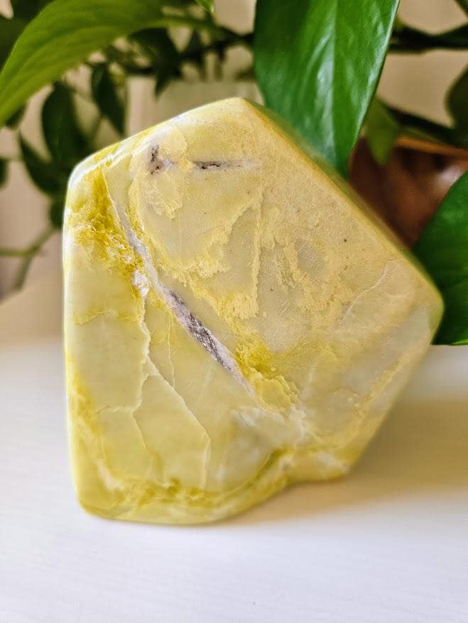 Serpentine Freeform: Polished Stones, Natural Home Decor - Image 5