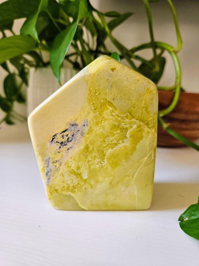 Serpentine Freeform: Polished Stones, Natural Home Decor - Image 10