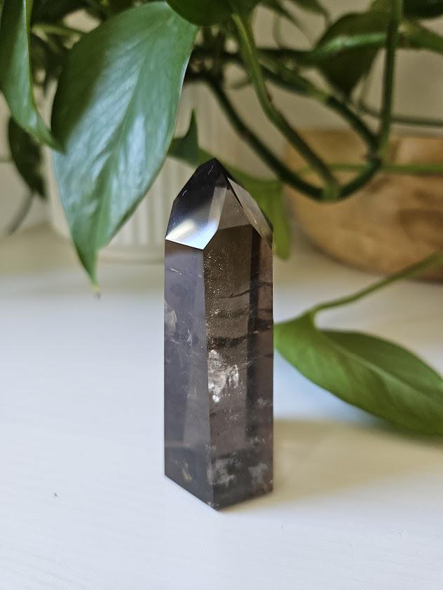 Quality Smoky Quartz Point: Bahia, Brazil - Natural Home Decor - Image 3