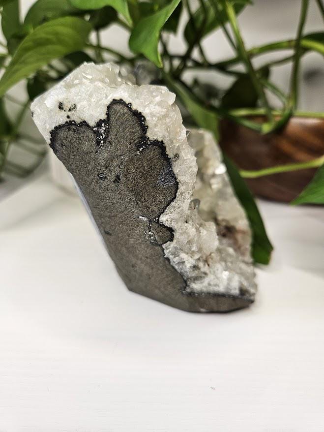 Large Diamond Apophyllite Cluster: Blue Chalcedony Crystal - Natural Home Decor - Image 6