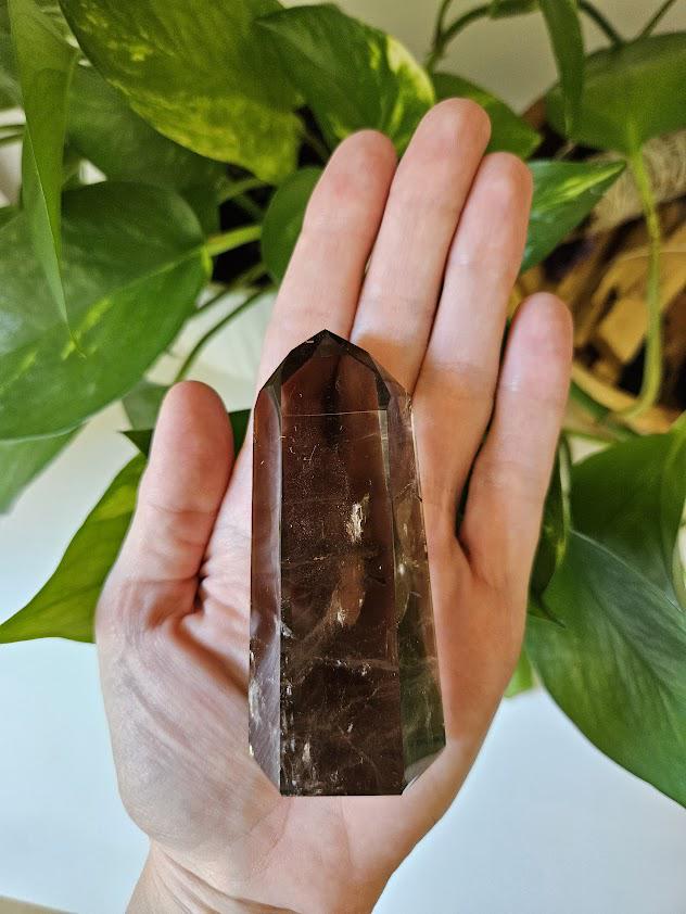 Quality Smoky Quartz Point: Bahia, Brazil - Natural Home Decor - Image 2